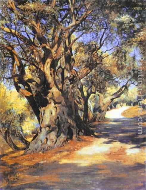 Henryk Hector Siemiradzki Road from Rome to Albano